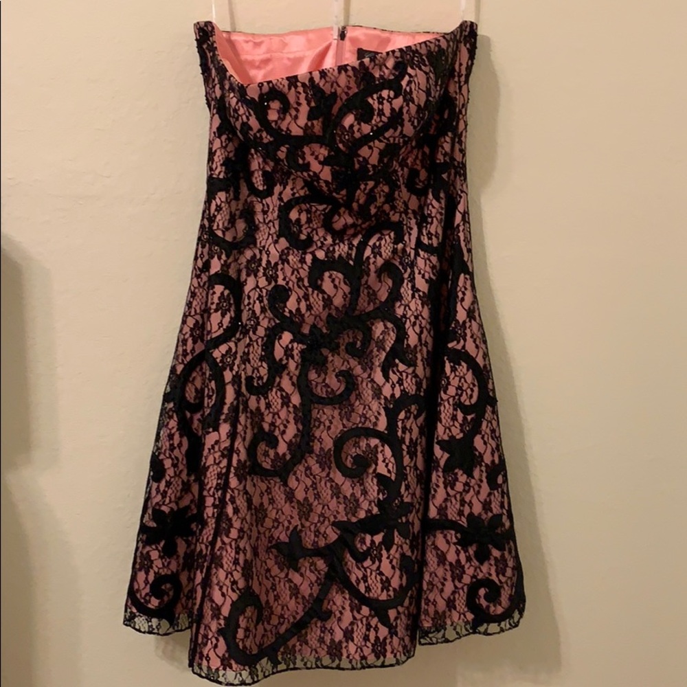 Strapless dress